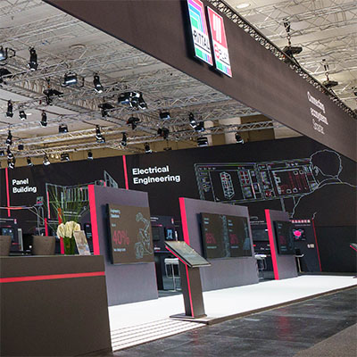 Rittal Messestand Hannovermesse2024, Panel Building und Electrical engeneering